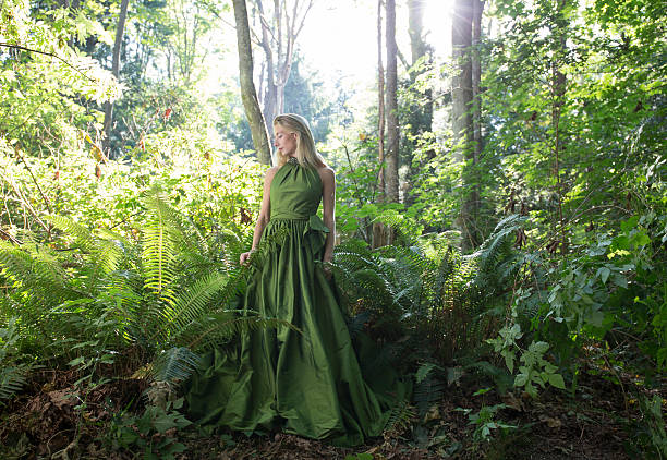 Robe vert sauge pour un mariage